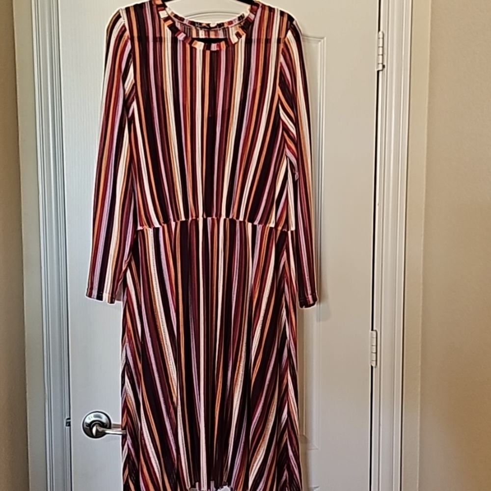 Striped Knit Dress